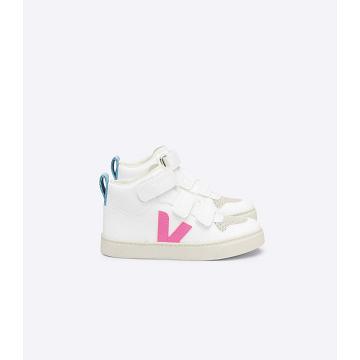 Dětské Vysoké Veja V-10 MID CWL White/Blue/Pink | CZ 706OKI